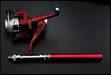 Telescopic Pen Rod with Spinning Reel