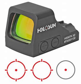 HOLOSUN 507K-X2 2MOA/32MOA RED