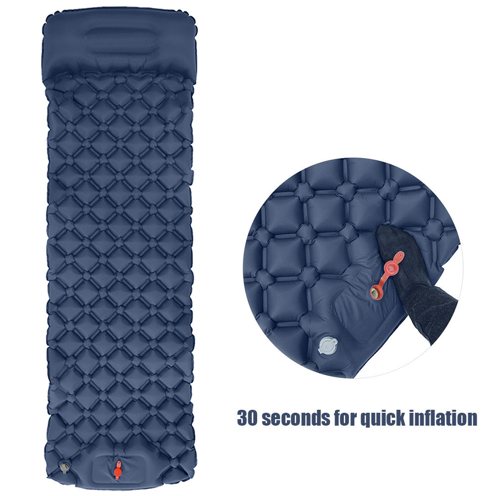 Camping Inflatable Mattress With Pillows